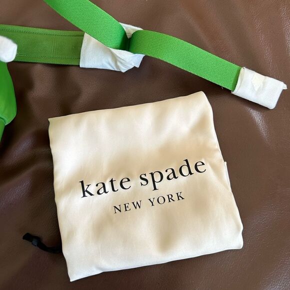 Kate Spade Sam Icon Ksnyl Small Nylon Backpack in KS GREEN main image 8